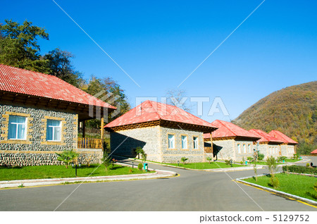 Mansion in the middle of mountain forest Mansion in the middle of mountain forest 5129752