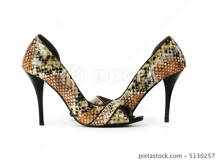 Woman shoes isolated on the white background 5130257