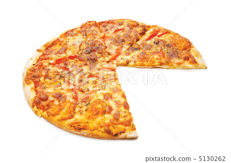 Pizza isolated on the white background 5130262