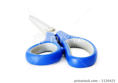 Professional scissors isolated on the white background 5130425