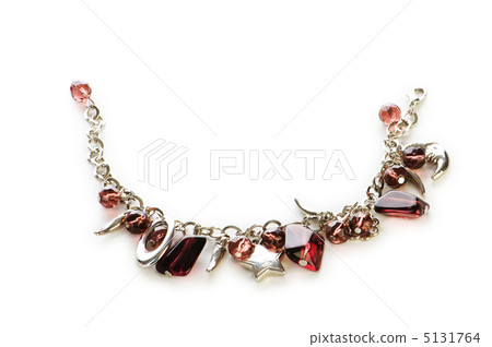 Bracelet isolated on the white background Bracelet isolated on the white background 5131764