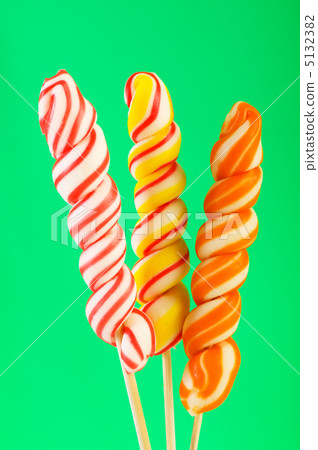 Colourful lollipop against the colourful background Colourful lollipop against the colourful background 5132382
