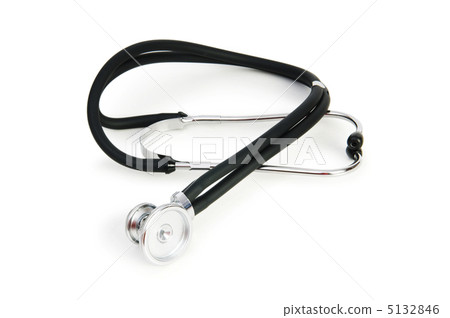 Medical stethoscope isolated on the white background 5132846