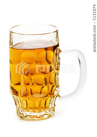 Beer glasses isolated on the white background Beer glasses isolated on the white background 5132874