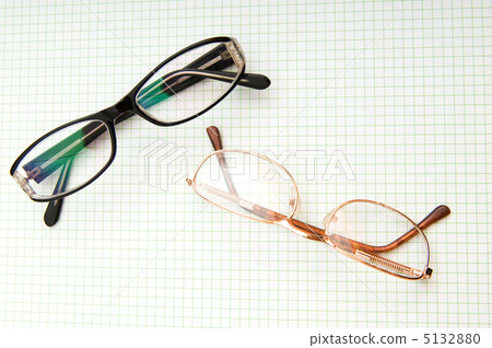 Reading glasses on the black page Reading glasses on the black page 5132880