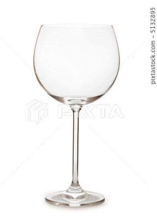 Wine glass isolated on the white background Wine glass isolated on the white background 5132895