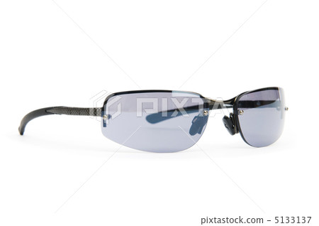 Stylish sunglasses isolated on the white background 5133137