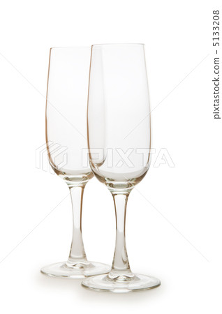 Wine glass isolated on the white background 5133208