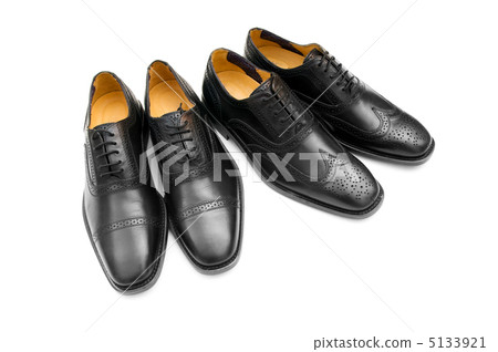 Male shoes isolated on the white background Male shoes isolated on the white background 5133921
