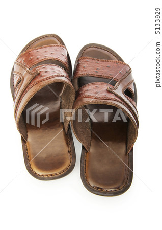 Summer shoes isolated on the white background Summer shoes isolated on the white background 5133929