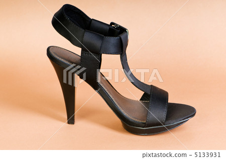 Fashion concept with open toe woman shoes Fashion concept with open toe woman shoes 5133931