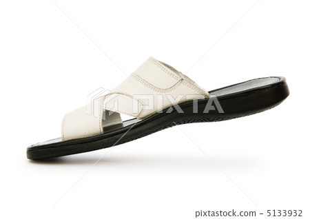 Summer shoes isolated on the white background Summer shoes isolated on the white background 5133932