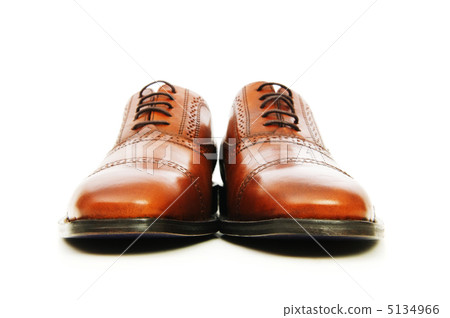 Male shoes isolated on the white background Male shoes isolated on the white background 5134966