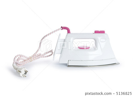 New iron isolated on the white background New iron isolated on the white background 5136825