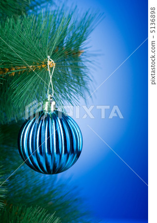 Christmas decoration on the tree - holiday concept Christmas decoration on the tree - holiday concept 5136898