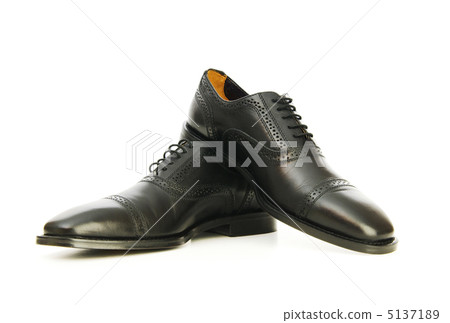 Male shoes isolated on the white background Male shoes isolated on the white background 5137189