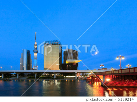點燃Sumidagawa和東京天空樹 點燃Sumidagawa和東京天空樹 5139214
