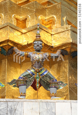 Wat Phra Kaew的守護神犛牛 Wat Phra Kaew的守護神犛牛 5140338