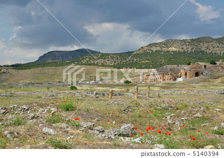 Hierapolis ruins of Pamukkale were extensive grasslands 5140394