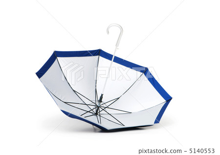 Colourful umbrella isolated on the white background Colourful umbrella isolated on the white background 5140553