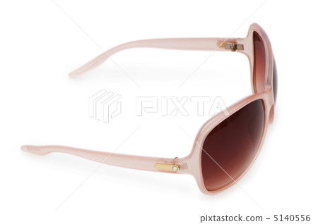 Stylish sunglasses isolated on the white background Stylish sunglasses isolated on the white background 5140556