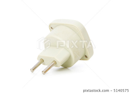 Electric adaptor isolated on the white background Electric adaptor isolated on the white background 5140575