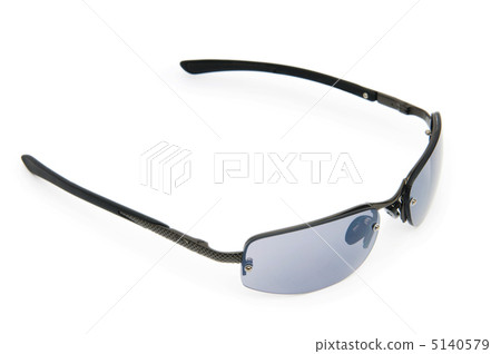 Stylish sunglasses isolated on the white background Stylish sunglasses isolated on the white background 5140579