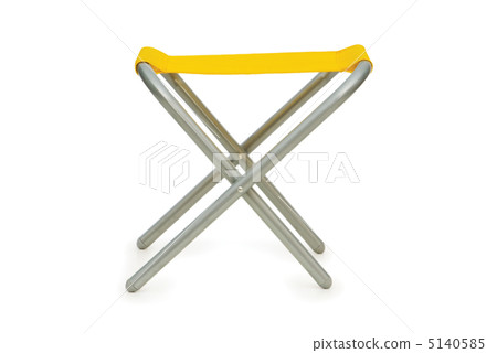 Beach chair isolated on the white background 5140585