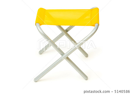 Beach chair isolated on the white background 5140586