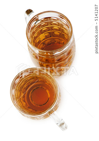 Beer glasses isolated on the white background Beer glasses isolated on the white background 5141207