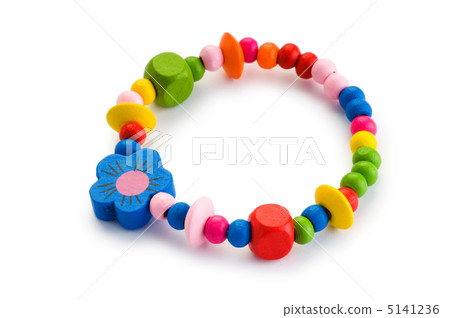 Bracelet isolated on the white background Bracelet isolated on the white background 5141236