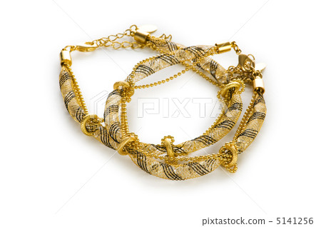 Bracelet isolated on the white background Bracelet isolated on the white background 5141256