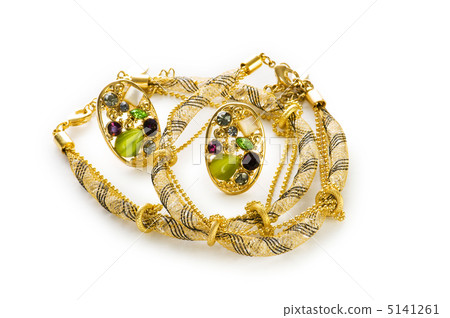 Bracelet isolated on the white background 5141261