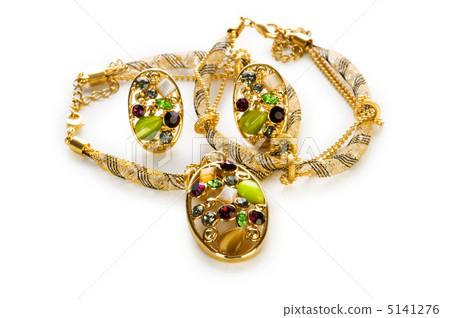Bracelet isolated on the white background Bracelet isolated on the white background 5141276