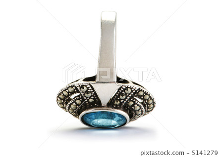 Jewellery ring isolated on the white background Jewellery ring isolated on the white background 5141279