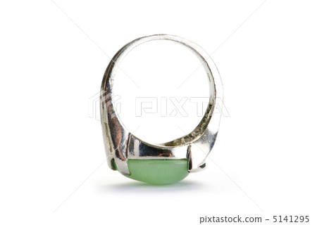 Jewellery ring isolated on the white background 5141295
