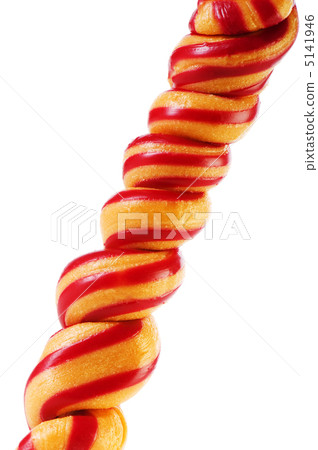Colourful lollipop isolated on the white background 5141946