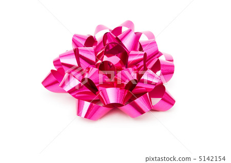 Ribbon bow isolated on the white background Ribbon bow isolated on the white background 5142154