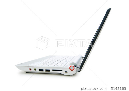 Netbook isolated on the white background Netbook isolated on the white background 5142163