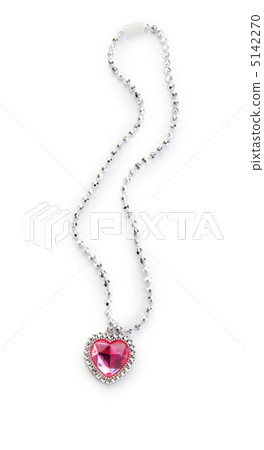 Silver pendant isolated on the white background Silver pendant isolated on the white background 5142270