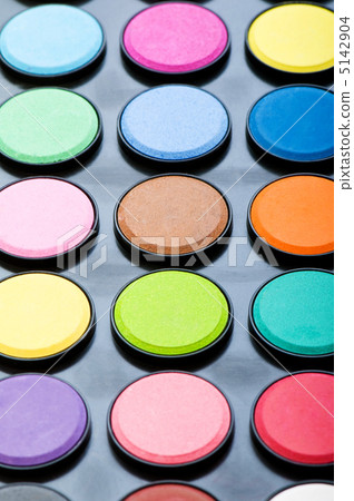 Art concept with painters palette and paint brush 5142904