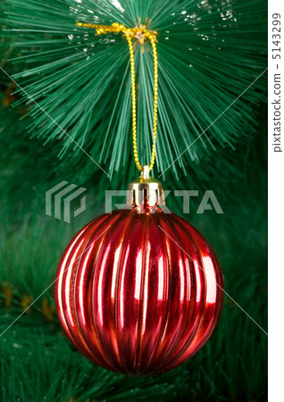 Christmas decoration on the tree - holiday concept Christmas decoration on the tree - holiday concept 5143299