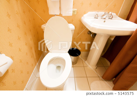 Interior of the room - Toilet in the bathroom 5143575