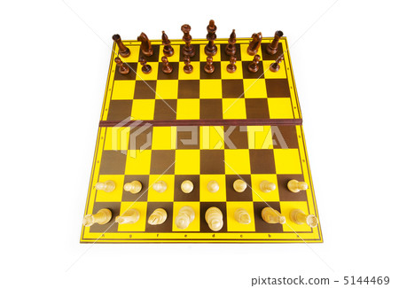 Chess figures isolated on the white background Chess figures isolated on the white background 5144469