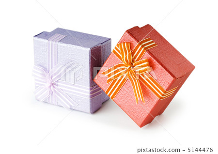 Gift boxes isolated on the white background 5144476