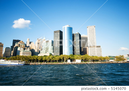 New York city panorama with tall skyscrapers 5145070
