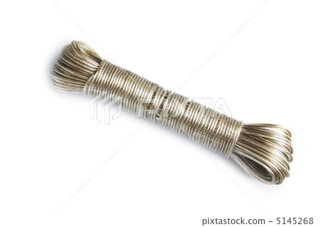 Plastic rope isolated on the white background 5145268