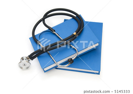Concept of medical education with book and stethoscope 5145333