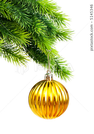 Christmas decoration isolated on the white background 5145346