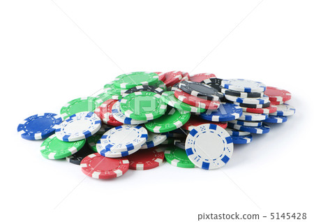 Stack of various casino chips - gambling concept Stack of various casino chips - gambling concept 5145428